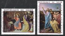 [Airmail - The 100th Anniversary of the Death of Jean Ingres, French Painter - Paintings, tegund FA]