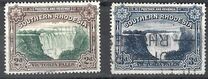 [Victoria Falls - Nos. 30 & 31 Inscribed with "Postage & Revenue" at Top of Frame, тип F]