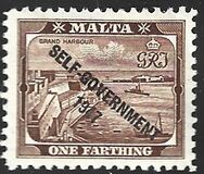 [King George VI and Local Motifs Overprinted "SELF-GOVERNMENT - 1947", Tüüp BA]