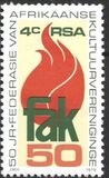 [The 50th Anniversary of F.A.K. (Federation of Afrikaans Cultural Societies), type RJ]