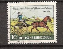 [The 100th Anniversary of the First Stamp From Thurn & Taxis, típus AE]