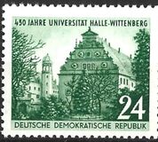 [The 450th Anniversary of Halle University, type BM]