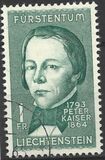 [The 100th Anniversary of the Death of Peter Kaiser, type NO]