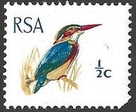 [Definitive Stamps of 1961 with New Country name Inscription "RSA", Tip KQ]