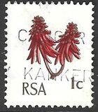 [Definitive Stamps of 1961 with New Country name Inscription "RSA", Tip KR]
