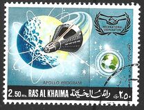[Airmail - International Cooperation Year in Outer Space, type JO]