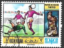 [Airmail - Football World Cup - Mexico, 类型 LA]