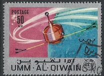 [The 100th Anniversary of I.T.U. - Communications Satellites, tip CC]