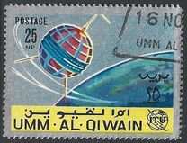 [The 100th Anniversary of I.T.U. - Communications Satellites, tip CB]