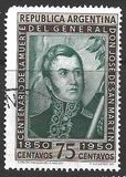 [The 100th Anniversary of the Death of San Martin, 1850-1950, type LK]