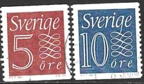 [Numeral Stamps, type ED]