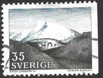 [Mountain Scenery and Uppsala Cathedral, type GS2]