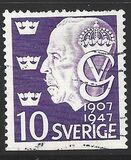 [The 40th Anniversary of the Reign of Gustav V, тып CU]