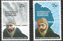 [The 100th Anniversary of the Birth of Sir Douglas Mawson - Antarctic Explorer, 1882-1958, type BA]
