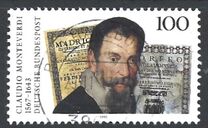 [The 350th Anniversary of the Death of Claudio Monteverdi, Composer, type BDV]