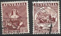 [The 100th Anniversary of the First Australian Postage Stamp, प्रकार BR]