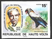 [The 100th Anniversary of the Birth of Albert Schweitzer, 1875-1965 - Birds, Tipo RS]