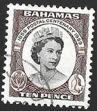 [The 100th Anniversary of 1st Bahamas Postage Stamp, Scrivi BR3]