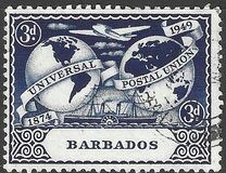 [The 75th Anniversary of the Universal Postal union, typ AG]