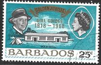 [Golden Jubilee of Girl Guiding in Barbados, type FA]