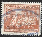 [Popular Revolution of 21 July 1946, type EP3]