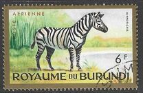 [Airmail - Burundi Animals with Golden Frame, Вид BK2]