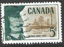 [The 350th Anniversary of Founding of Quebec by Samuel de Champlain, type ID]