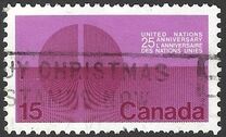 [The 25th Anniversary of the United Nations, type NE]