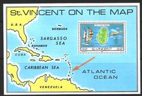 [St. Vincent on Various Geographic Maps, type MZ]