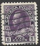 [King George V in Admiral Uniform - New Colors and Values, type AD12]