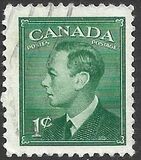 [King George VI - Inscription: "POSTES POSTAGE", type EJ]