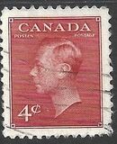 [King George VI - Inscription: "POSTES POSTAGE", type EM]