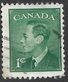 [King George VI As Previous Without Inscription "POSTES POSTAGE", Tip EO]