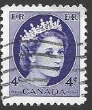 [Queen Elizabeth II - Normal Paper, See 1962 for Fluorescent Stripes, տեսակ GT3]