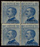 [Italian Stamps Overprinted "Caso", jenis D]