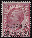 [Italian Postage Stamps Overprinted "ALBANIA" & Surcharged, típus B1]