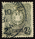 [German Empire Postage Stamps Surcharged, type A4]