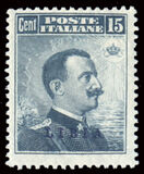 [Italian Postage Stamps Overprinted "Libia", type A4]