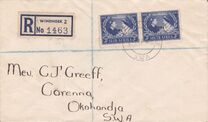 [South Africa Stamps Overprinted "SWA", veids BD6]