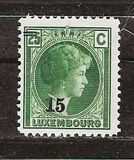 [Grand Duchess Charlotte - Surcharged, type AM]