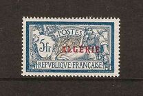 [French Postage Stamps Overprinted "ALGÈRIE" in Red, タイプ A8]