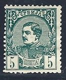 [King Milan IV, type D]