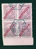[Issues of 1895 & 1907 Overprinted "REPUBLICA", type I11]