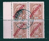 [Issues of 1895 & 1907 Overprinted "REPUBLICA", type I9]
