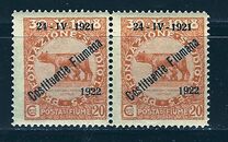 [New Daily Stamps from 1919 Overprinted "24-IV-1921 - Costituente Fiumana - 1922", type AX3]
