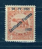 [New Daily Stamps from 1919 Overprinted "24-IV-1921 - Costituente Fiumana - 1922", type AX3]