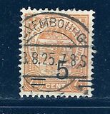 [Stamps of 1906-19 Surcharged with New Value and Bars in Black or Red, type M4]