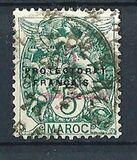 [French Post in Morocco Postage Stamps Overprinted "PROTECTORAT FRANCAIS", type A3]