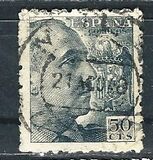 [General Franco - Without Imprint below Value, Tipe LI20]