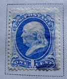 [Benjamin Franklin - White Wove Paper, प्रकार AF1]
